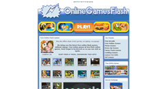 Desktop Screenshot of onlinegamesflash.com